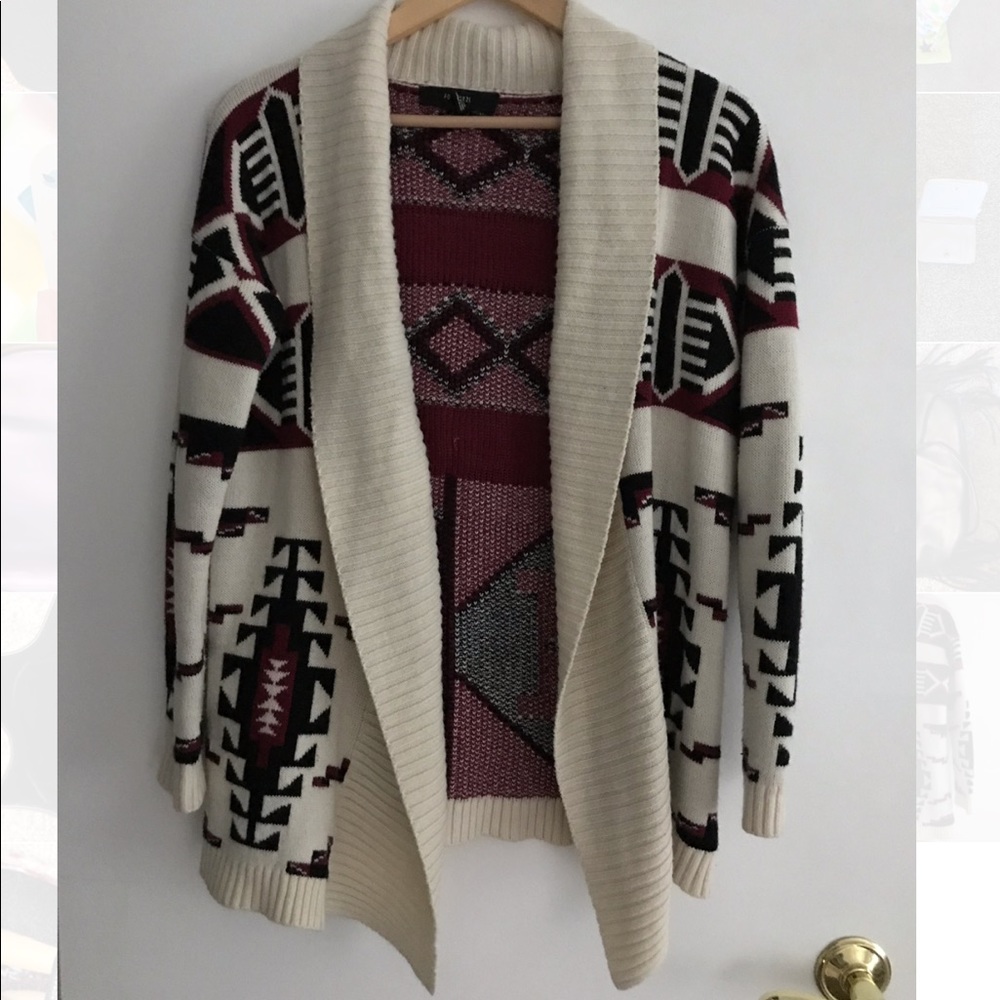 F21 Tribal Cardigan